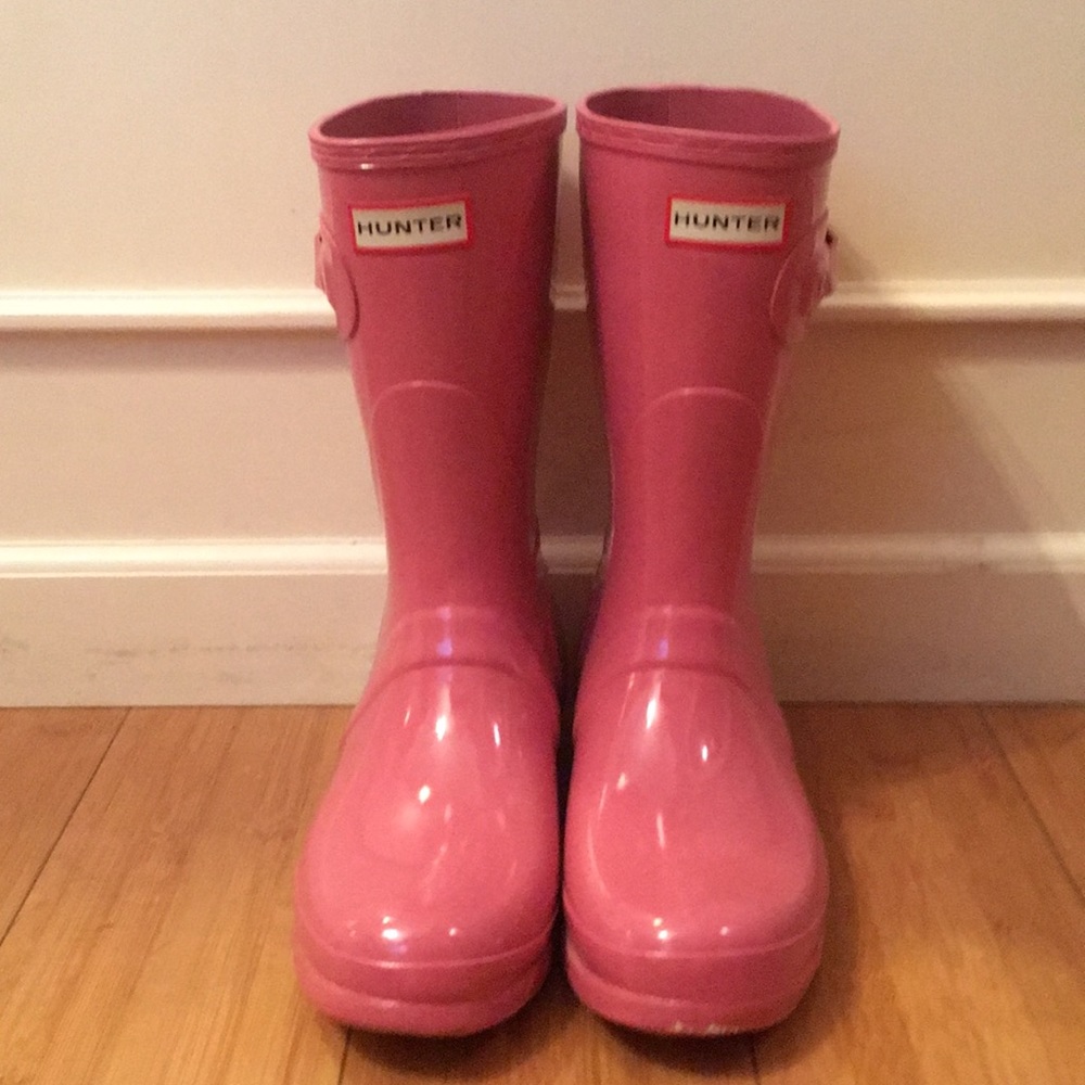 Pink Hunter Boots